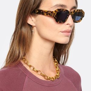 ISABEL MARANT Havana/Blue Sunglasses IM 0052/S